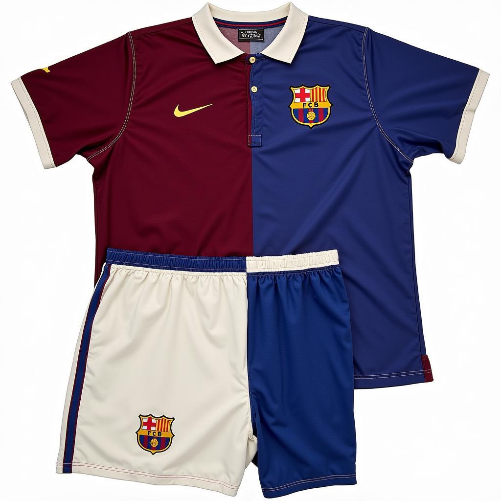 Barcelona Uniform 1902 Design Details