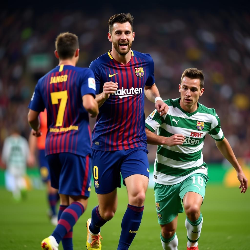 Chất lượng HD trận đấu Barcelona Real Betis