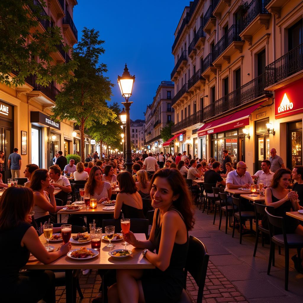 Barcelona Nightlife in May