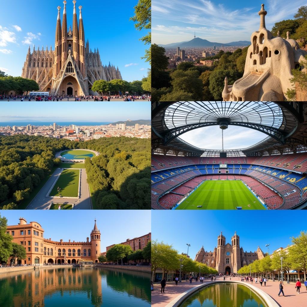 Các địa điểm nổi tiếng tại Barcelona