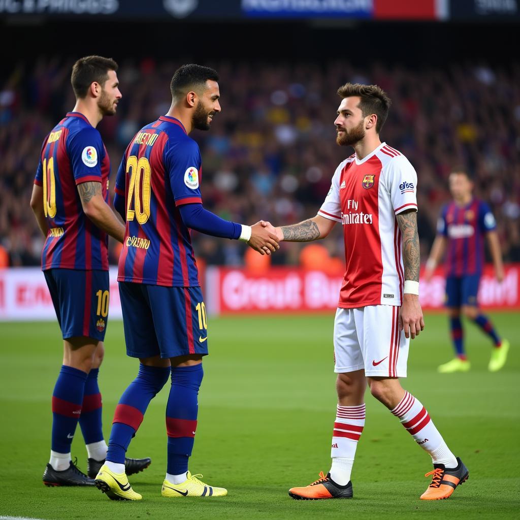 Barcelona Ajax: Đối thủ trên sân cỏ, bạn bè ngoài đời