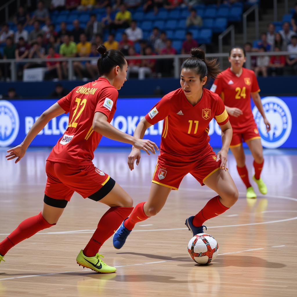 Đội tuyển futsal Việt Nam thi đấu quốc tế