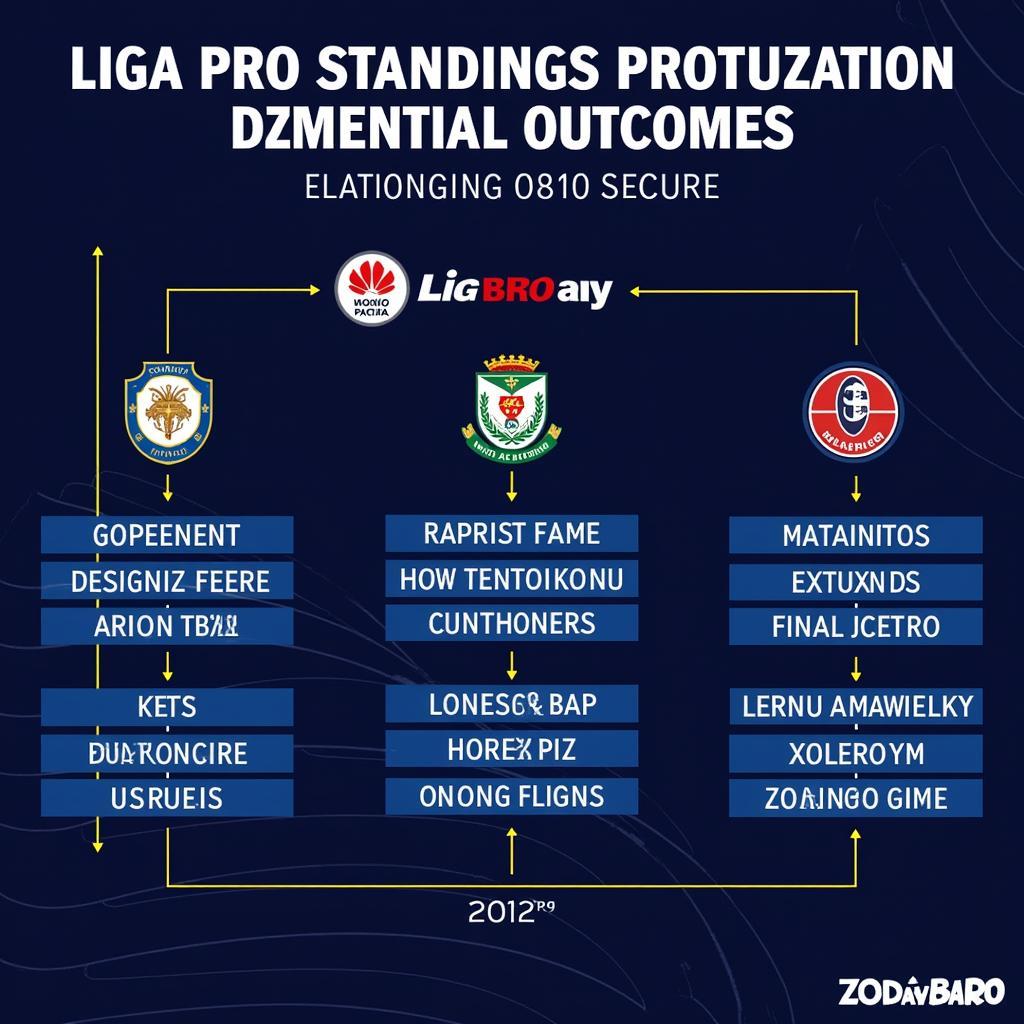 Dự Đoán BXH Liga Pro