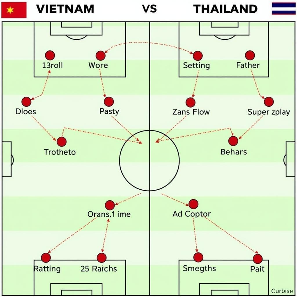 Phân tích chiến thuật Việt Nam - Thái Lan