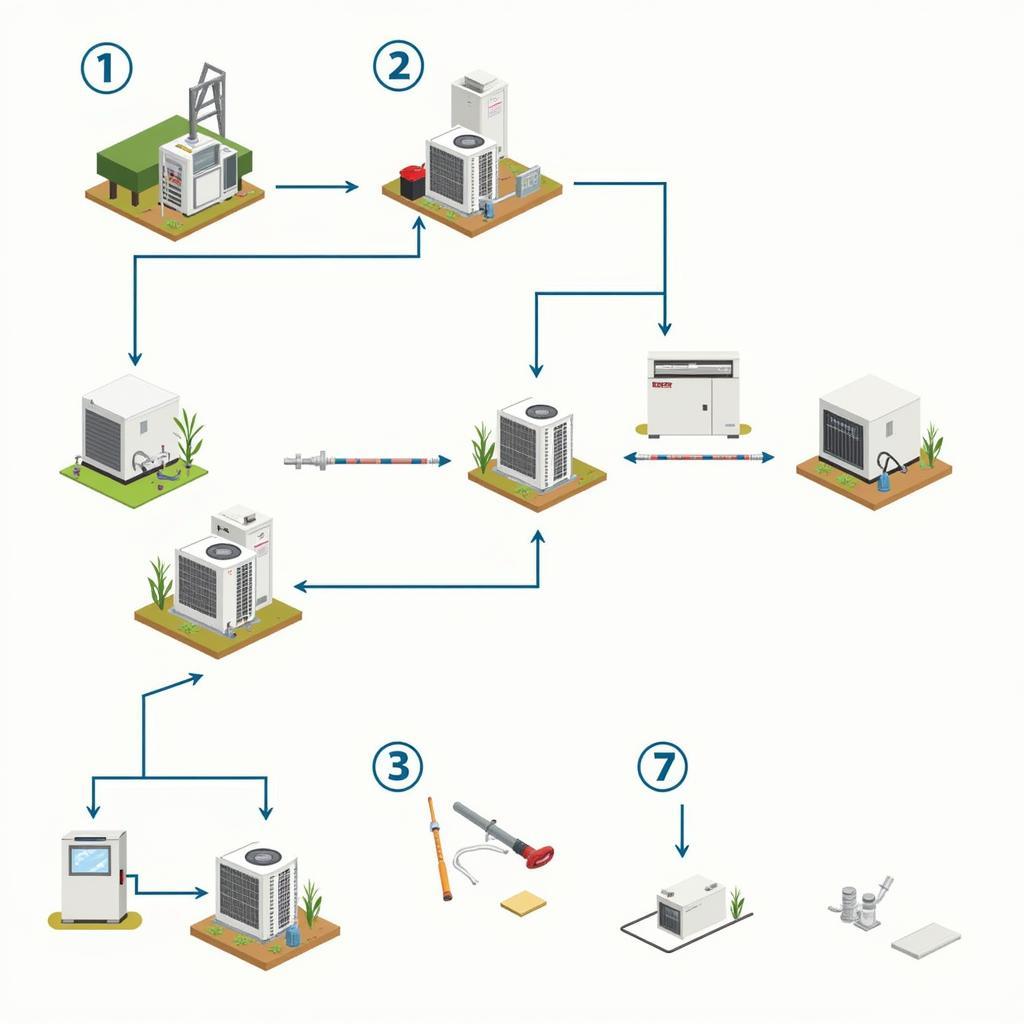 Quy trình lắp đặt điều hòa chuẩn xác