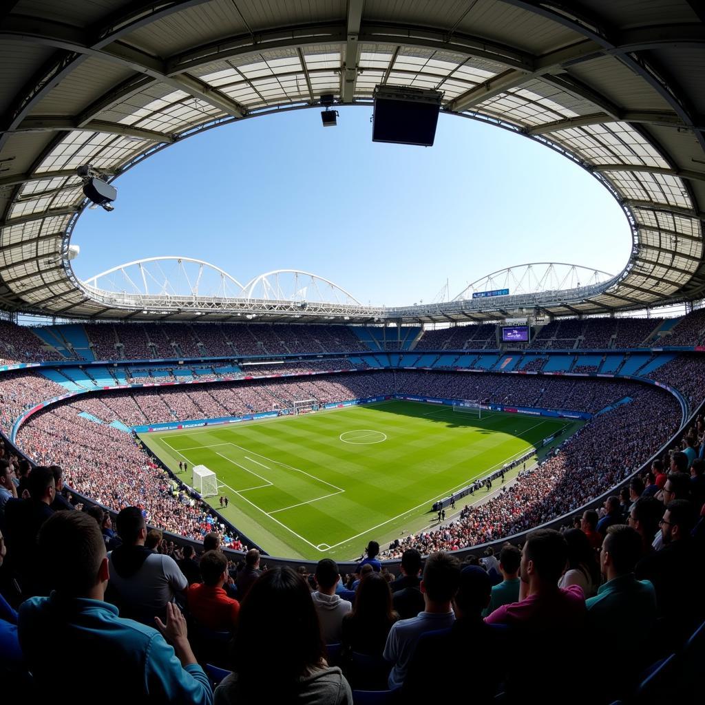 Sân vận động Santiago Bernabéu của Real Madrid