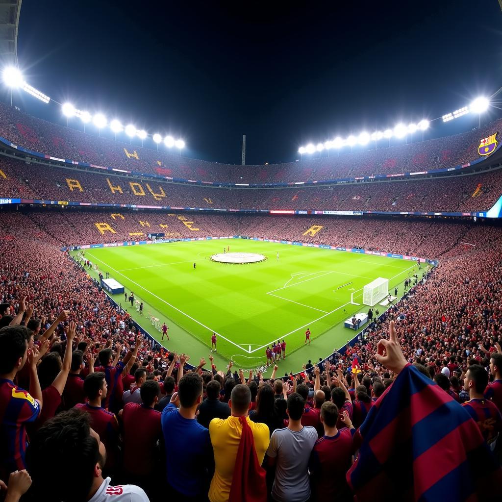 Matchday Experience at Camp Nou