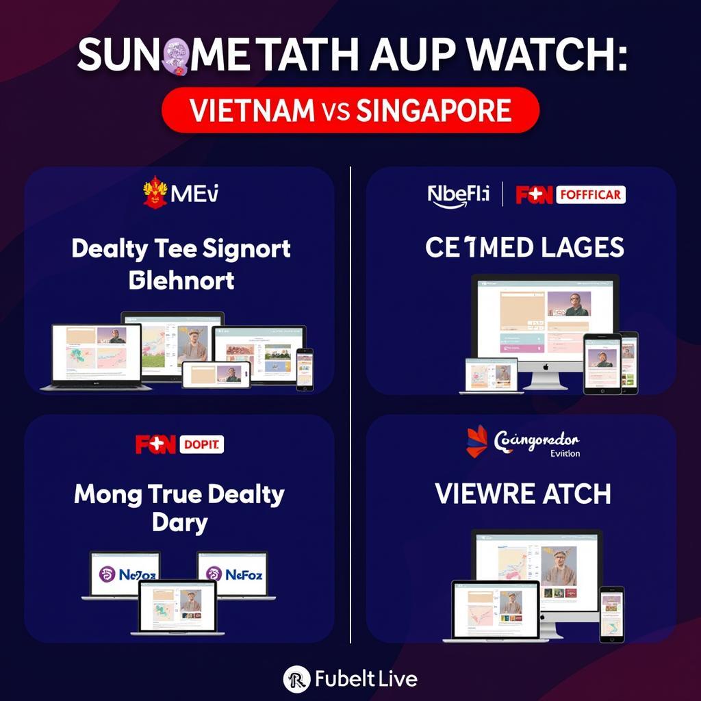 Kênh phát sóng trực tiếp bóng đá Việt Nam vs Singapore