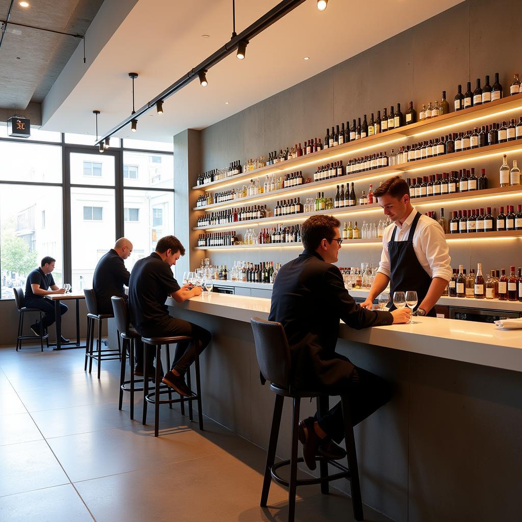 Modern Wine Bar in Barcelona City Centre